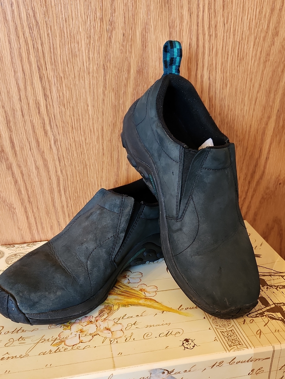 Merrell Slip-On Waterproof Dark Teal/Black Winter Boots